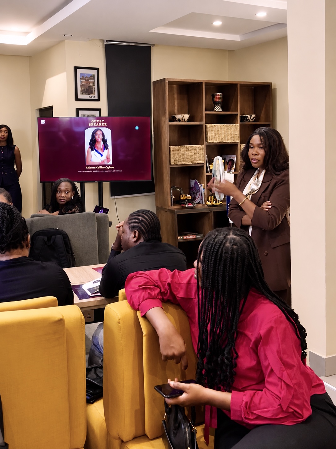 Participants at The Builders Room in Lagos